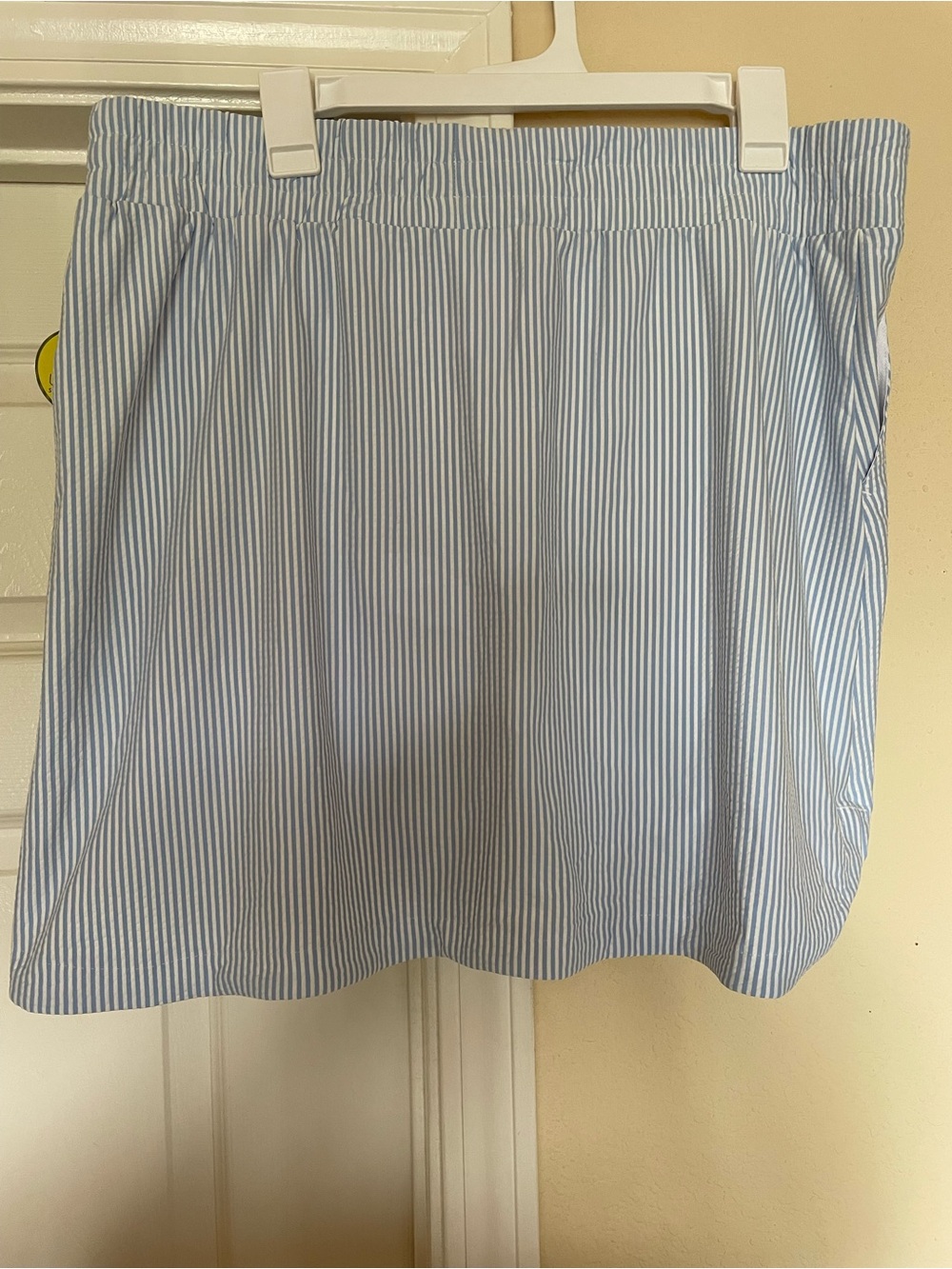 NWT Seersucker Blue RBX Athletic Skort